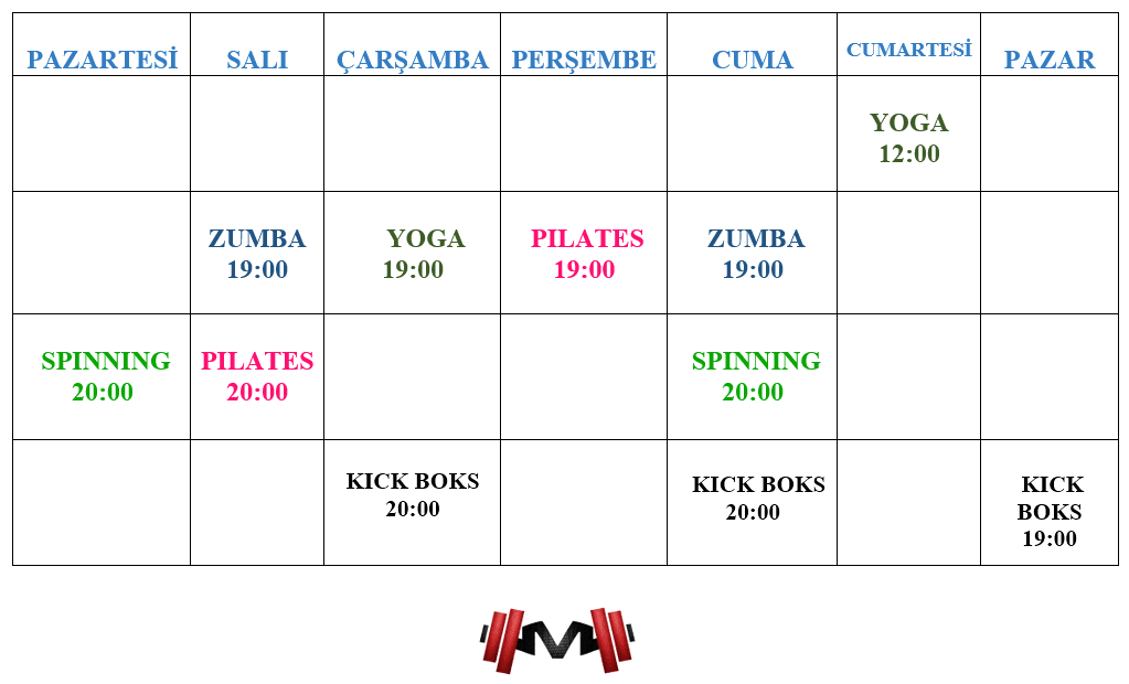İncek Grup Dersleri